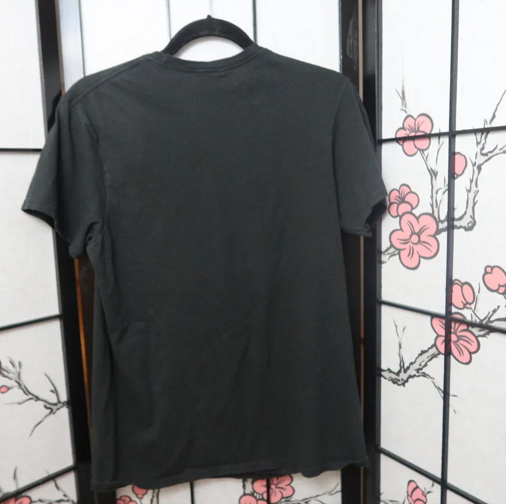 Levi's Black Tee with Colorful Levi's Logo Unisex Medium